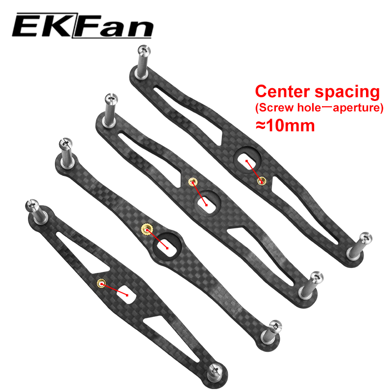 EKFan Manivela de carbono para - Spincast Reel reseña y precio