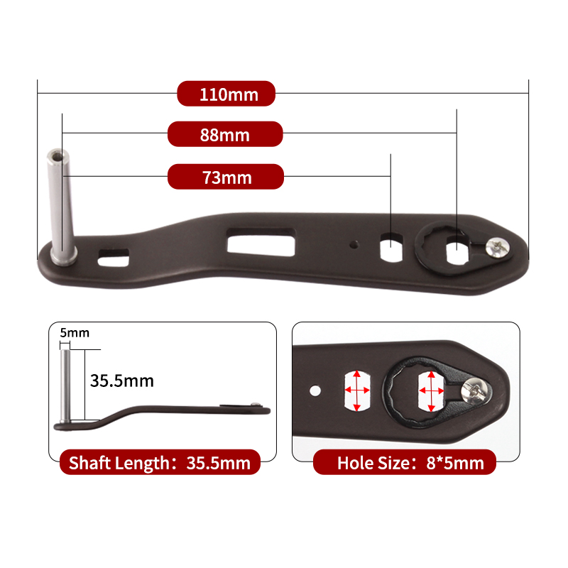 Manijas de carrete de pesca de - Trolling Reel reseña y precio