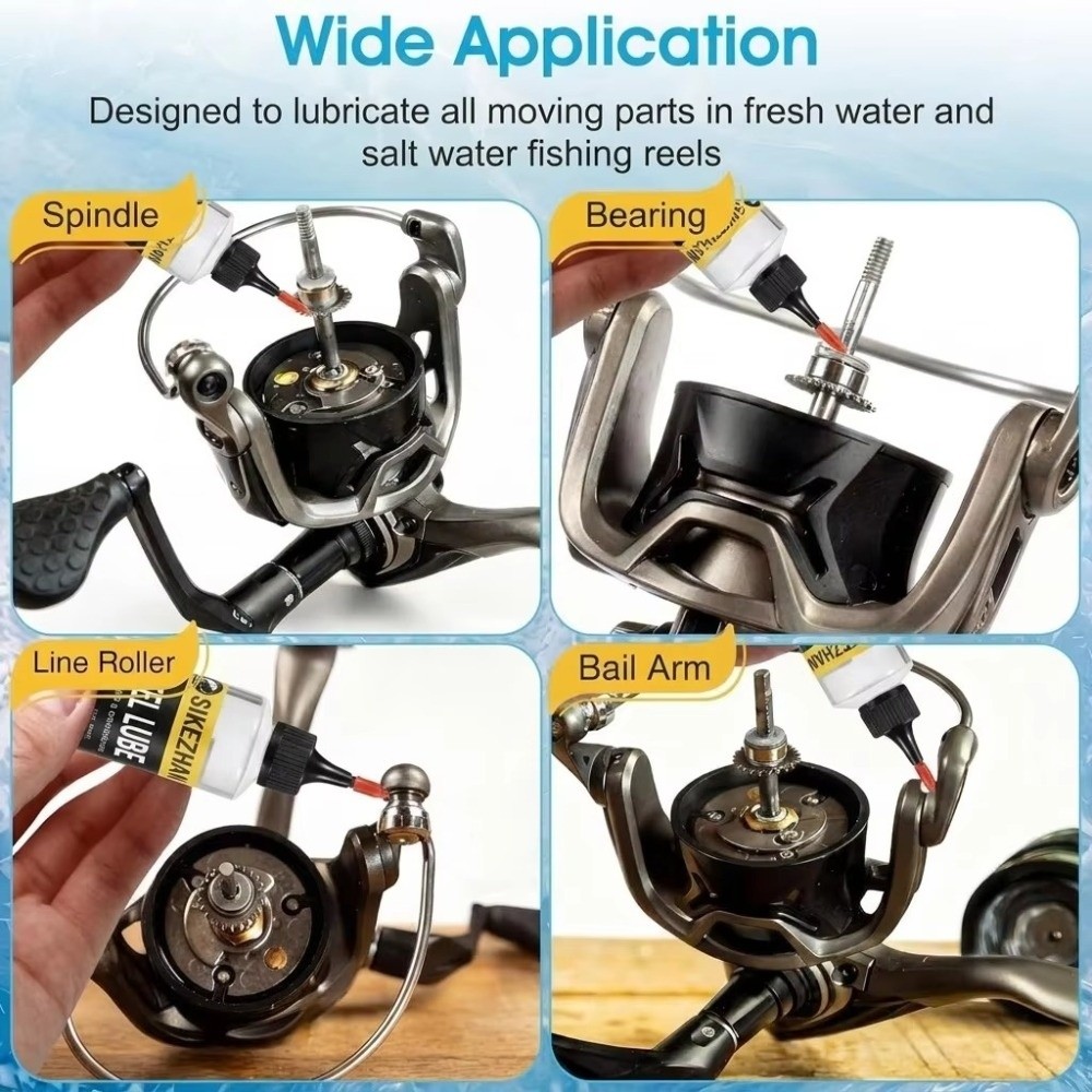 Lubricante para carretes de pe - Reel Oil reseña y precio